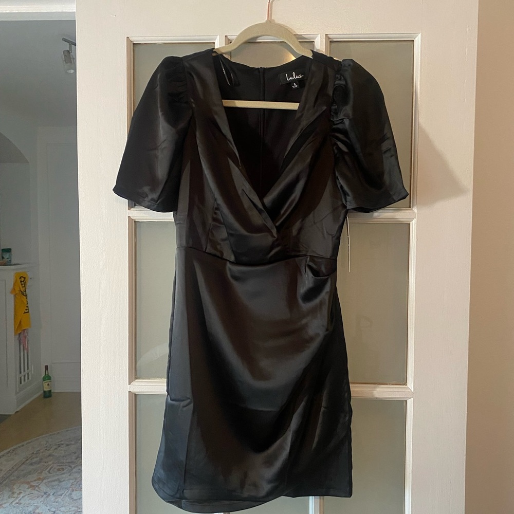 NWT Lulus Black Mini Dress